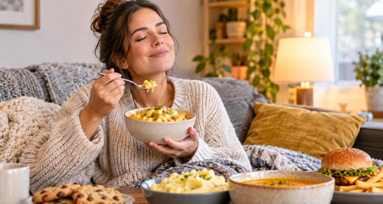 Razones por las que ansiamos la comida reconfortante y cómo encontrar opciones más saludables
